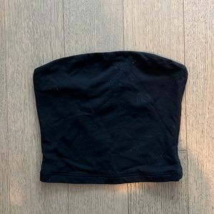 ARITZIA TNA TUBE TOP BLACK SIZE SMALL